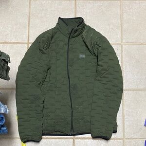 Mountain Hardwear Olive Puffer Jacket